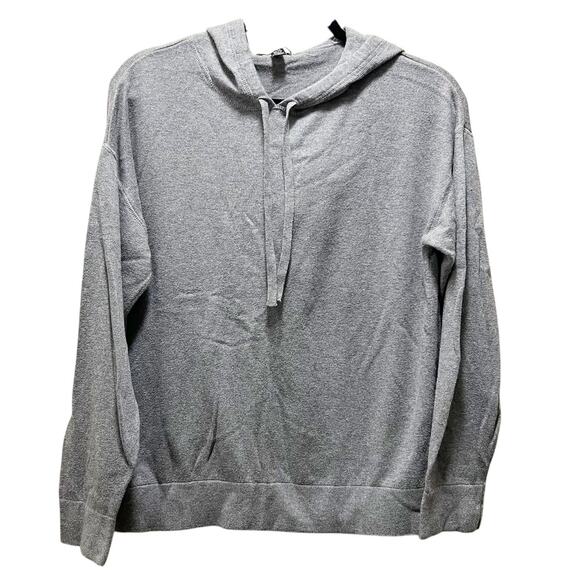 Hilary Radley Sweatshirt Hoodie Jacket Gray Long Sleeve Long Sleeve Pullover M - Picture 1 of 7